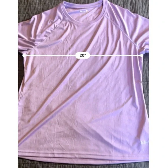 Baleaf UPF 50+ XL Light Purple Long Sleeve Performance Sun Shirt - Picture 3 of 6